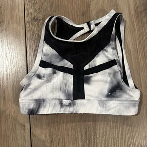 Joe & Jax Black and White Sports Bra